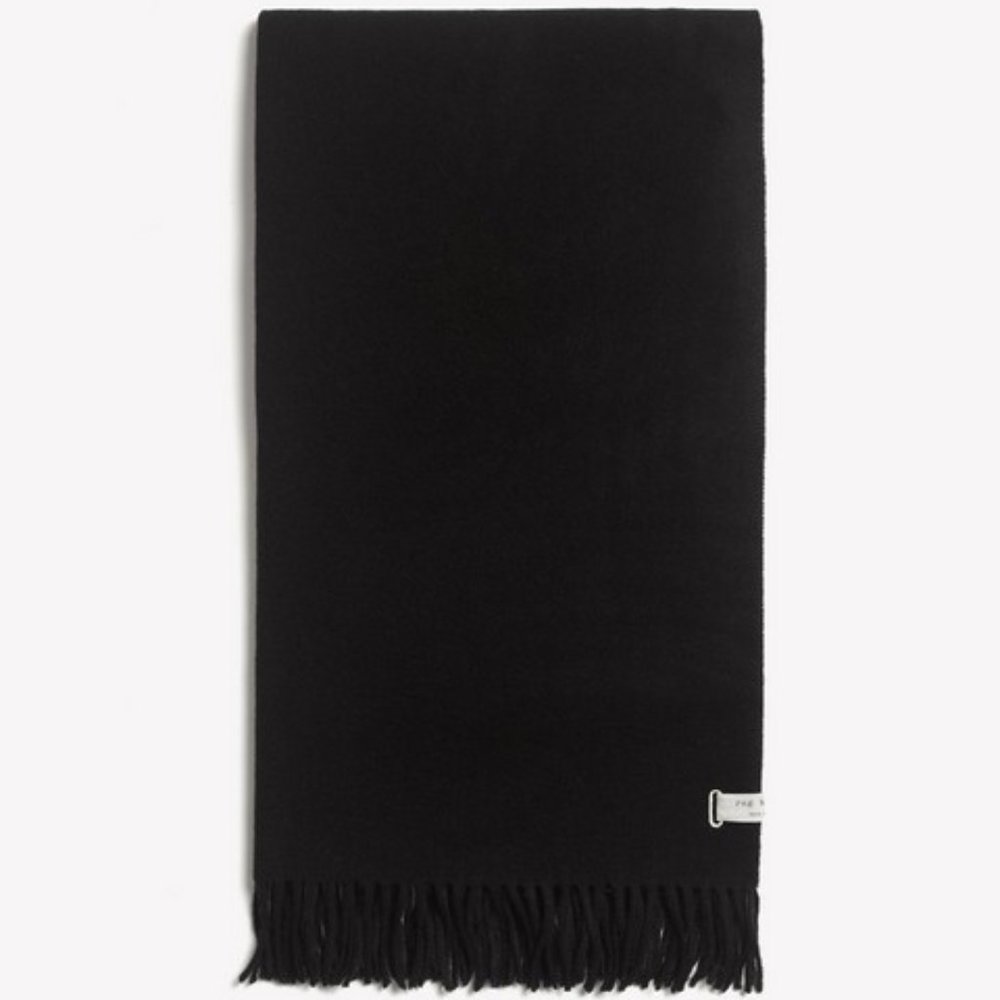 rag & bone Classic Wool Scarf - Black